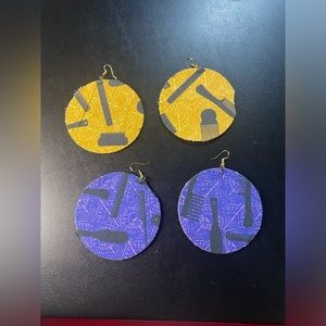 Original one-of-a-kind, handmade earrings